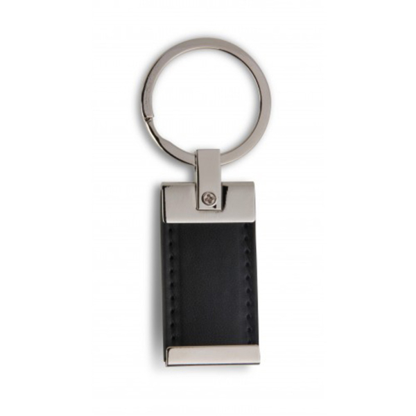 Breloc din metal cu insert din PVC PCE14208