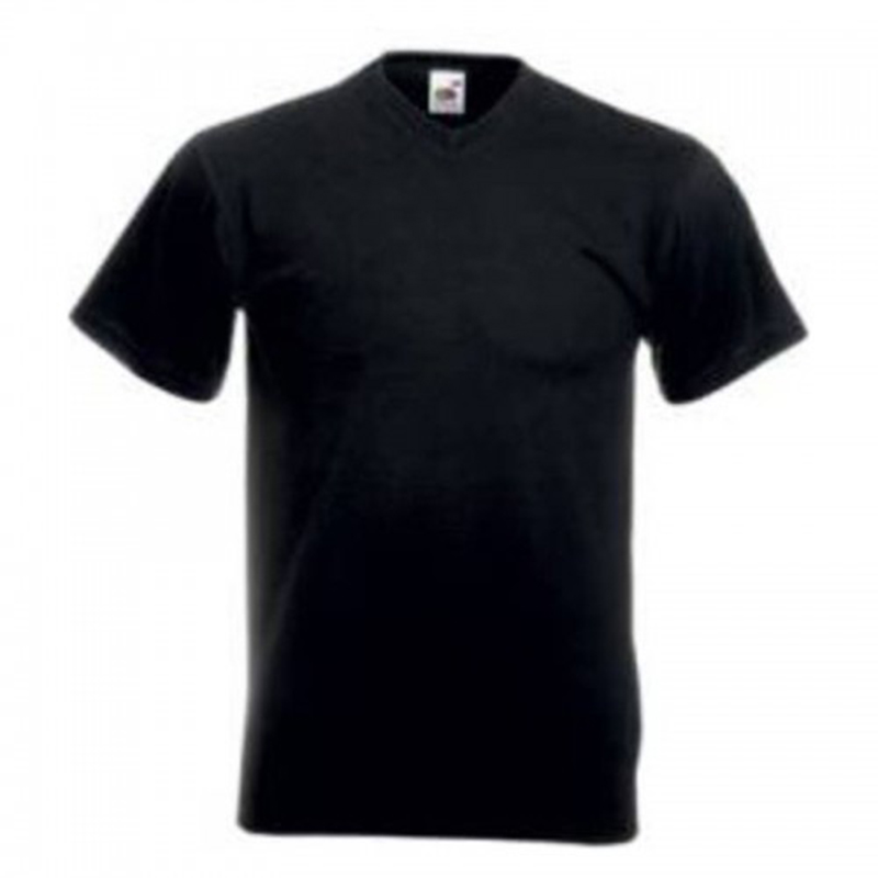 Tricou pentru barbati cu gat in V Fruit of the Loom Valueweight T F08 - imagine 5