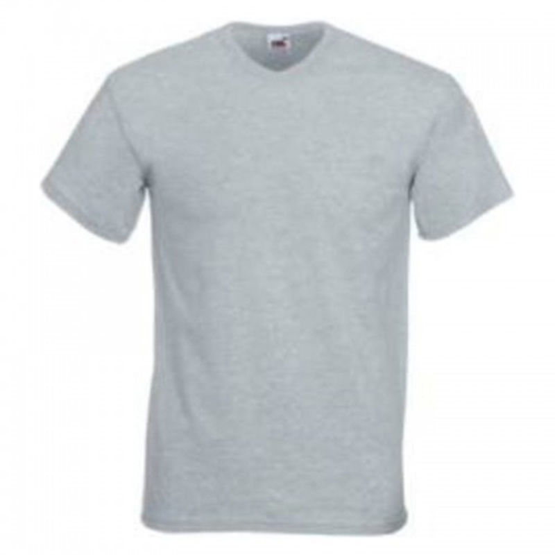 Tricou pentru barbati cu gat in V Fruit of the Loom Valueweight T F08 - imagine 7