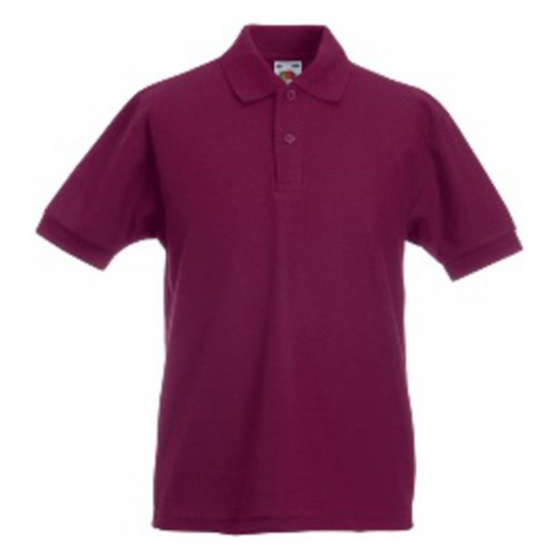 Tricou polo Fruit of the Loom pentru copii 65/35 Pique F38 - imagine 7