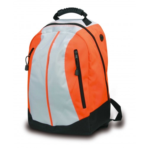 Rucsac bicolor din nailon Montesilvano PCQ24052 - imagine 6
