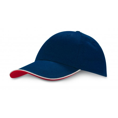 Sapca poliester si bumbac 6 panele PCK18062 - imagine 4