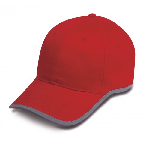 Sapca bumbac 6 panele margini reflectorizante Reflex PCK18147 - imagine 5