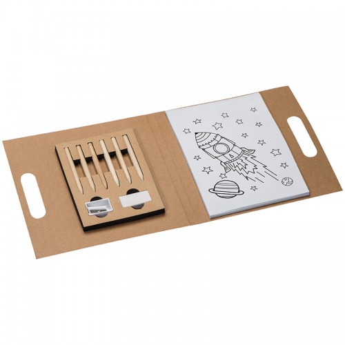 Set Carte De Colorat Pentru Copii Si Creioane Colorate Forio PC0493 C 500x500