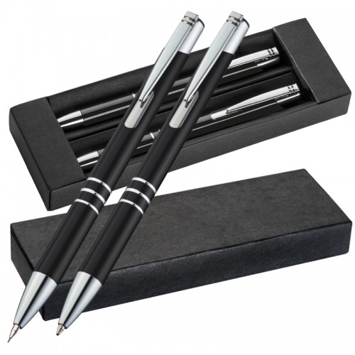 Set de scris pix si creion mecanic metalice Claremont PC103330 - imagine 8