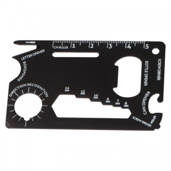 Set eticheta bagaje si kit pentru supravietuire metalic Benno PC690734 - imagine 2