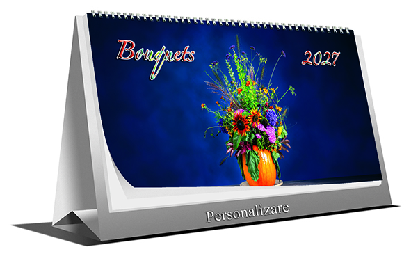 Calendar De Birou Cu Imagini 6 1 File Bouquets 2027 1