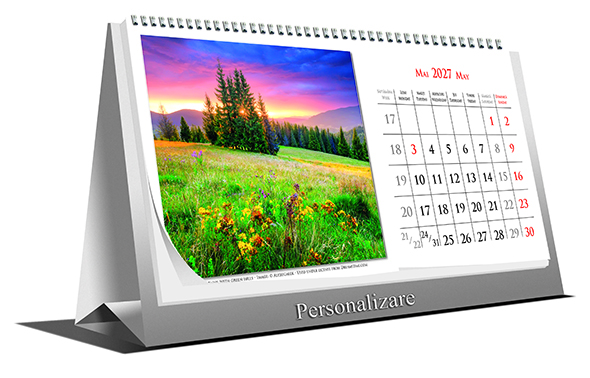 Calendar De Birou Cu Imagini 6 1 File Landscapes 2027 39