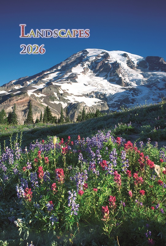 Calendar De Perete Cu Imagini 12 1 File Landscapes 2026 1