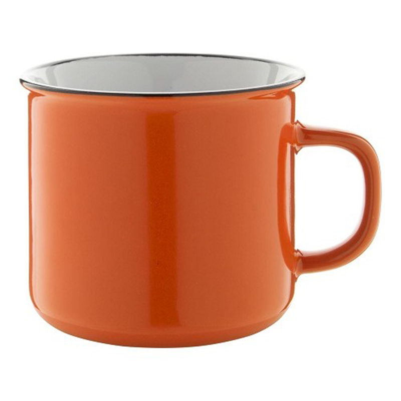 Cana retro ceramica colorata 320 ml Woodstock PC803410 - imagine 6