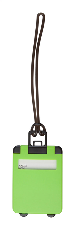 Eticheta bagaje forma troler din plastic Glasgow PC800376 - imagine 11