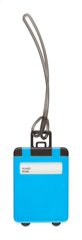 Eticheta bagaje forma troler din plastic Glasgow PC800376 - imagine 5