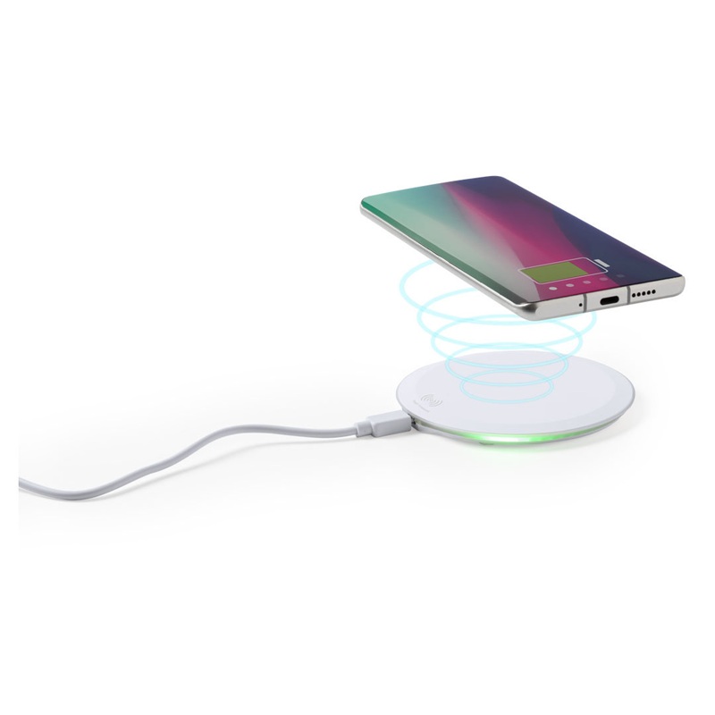 Incarcator wireless 10W din plastic Lumbert PC506520 - imagine 2