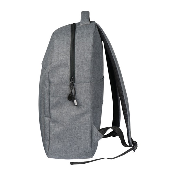Rucsac laptop din poliester gri 600D PC660730 - imagine 2