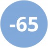 65-Albastru pal