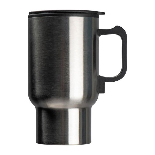 Cana metalica termoizolanta cu functie USB Zürich 400 ml PC102613 - imagine 3