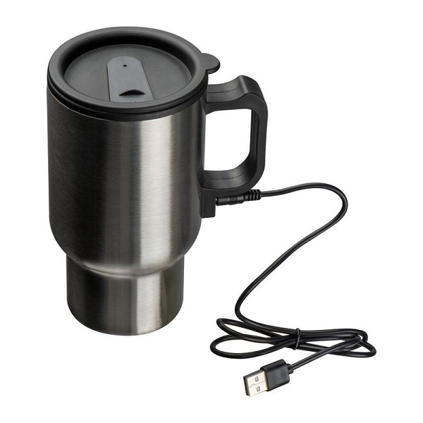Cana Termoizolanta Din Metal Cu Functie Usb 400 Ml Pc102613