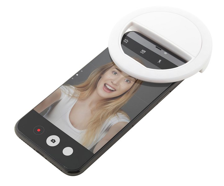 Inel selfie iluminat din plastic Beautily PC810466 - imagine 3