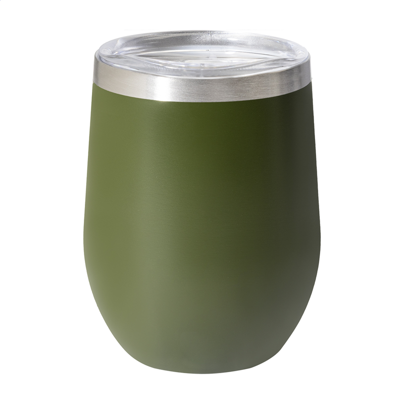 Pahar Cu Capac Metalic Pereti Dubli 350 Ml Rebby Pc800550 O