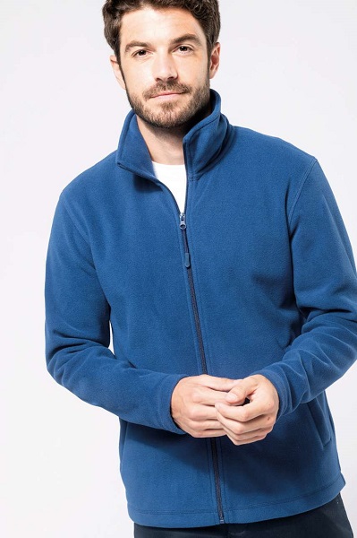 Jacheta unisex Kariban Flaco Microfleece KA911 - imagine 2
