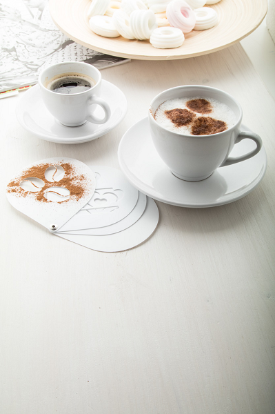 Set 2 cesti cafea ceramice 90 ml Mocca PC862010 - imagine 3