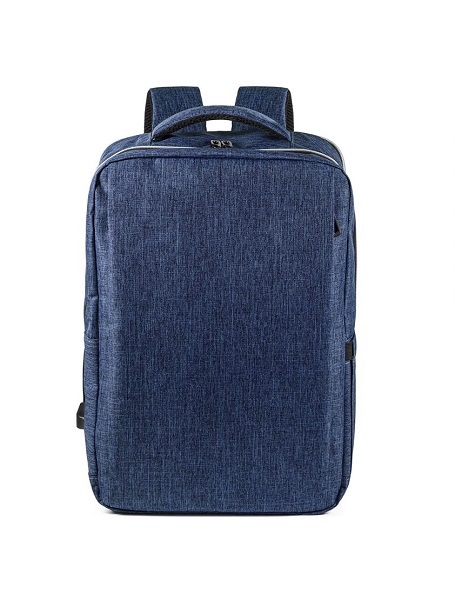 Rucsac laptop 15" si port USB din material RPET 300D PCQ24094 - imagine 8