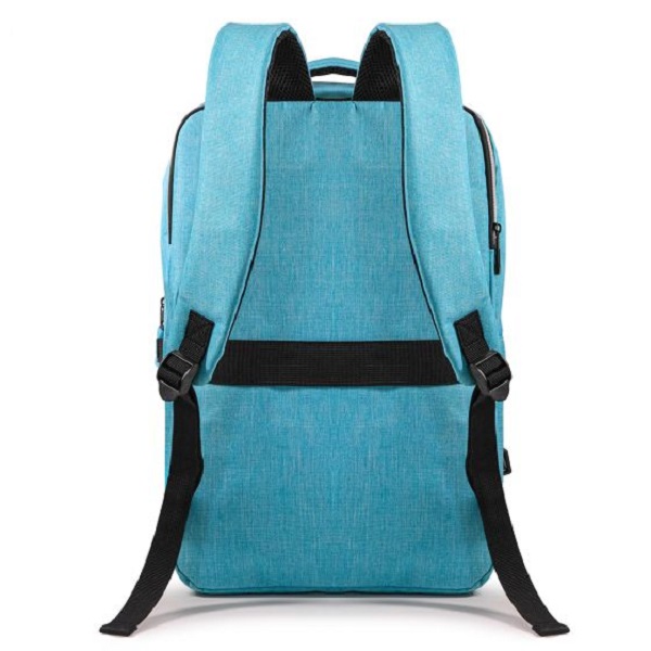 Rucsac laptop 15" si port USB din material RPET 300D PCQ24094 - imagine 3