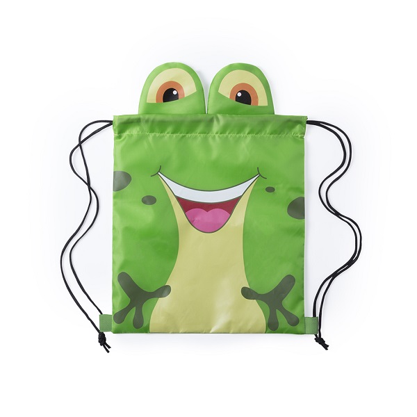 Rucsac cu snur design animale din poliester Llorel PC505705 - imagine 3