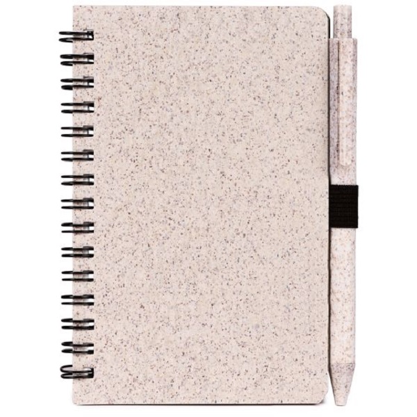 Bloc Notes A6 Cu Hartie Din Piatra Si Pix Pcs26511