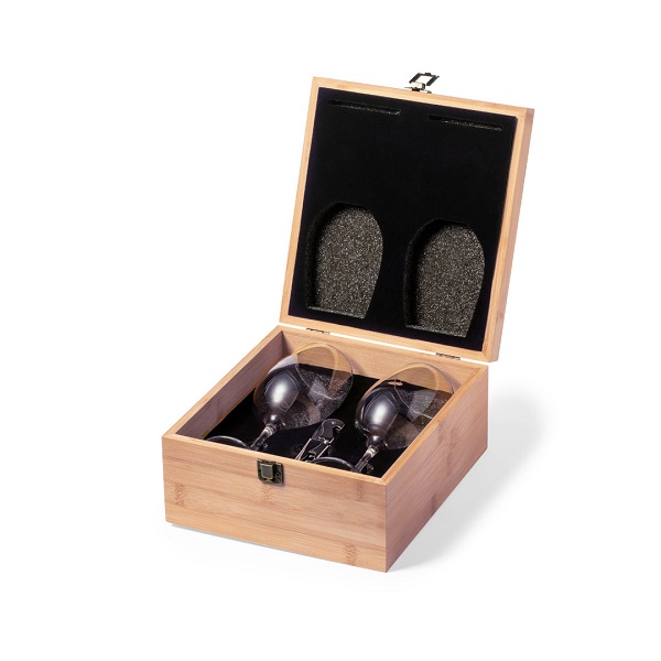 Set Vin In Cutie Bambus Pentru 2 Persoane Neider Pc722796 0