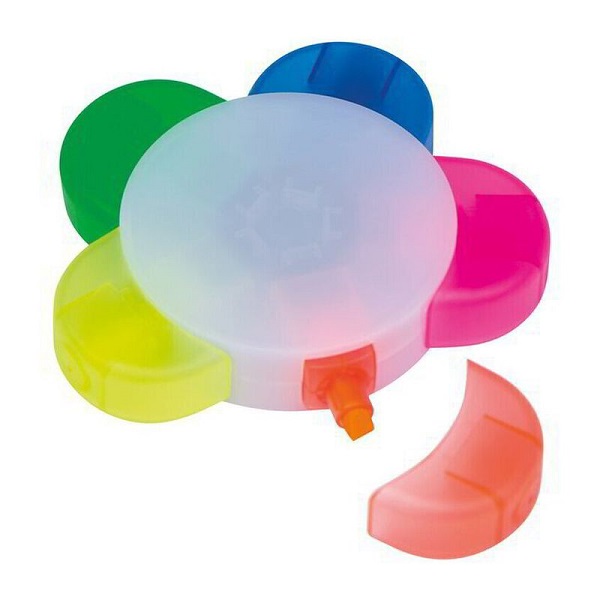 Marker Plastic 5 Culori Butterworth Pc100679