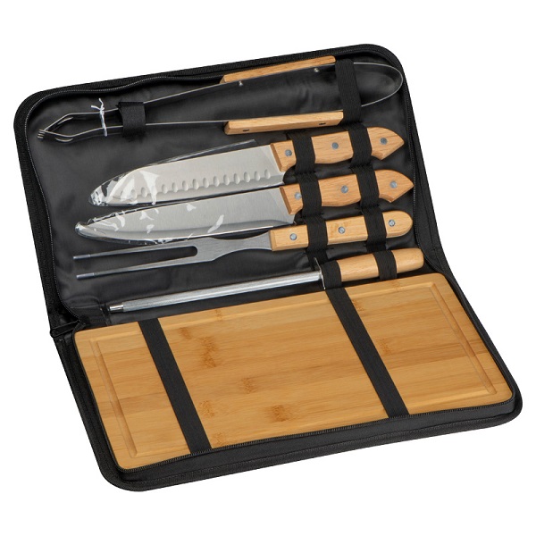 Set 6 Piese Pentru Gratar In Husa Textila Eindhoven Pc103187