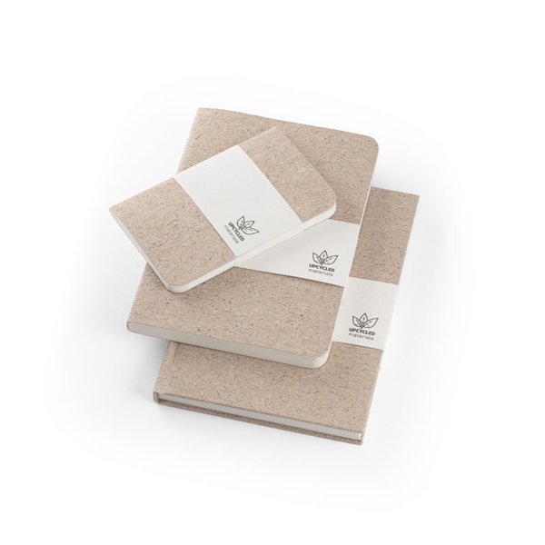 Bloc notes A5 coperta din deseuri de frunze de ceai Teapad Semi-rigid PC493290 - imagine 2