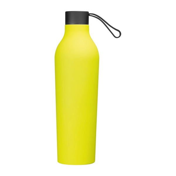 Sticla de baut metalica cu pereti dubli si aspect cauciucat 750 ml Denis PC683890 - imagine 4