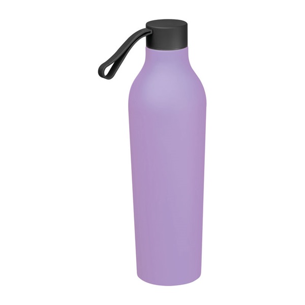 Sticla De Baut Metalica Cu Pereti Dubli Si Aspect Cauciucat 750 Ml Pc683890