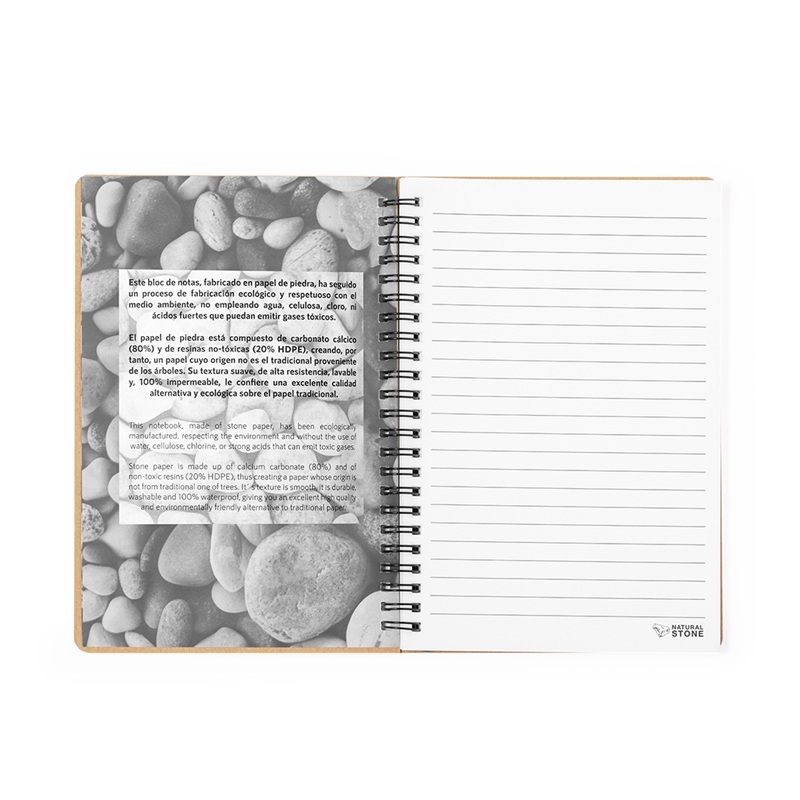 Bloc Notes A5 Din Carton Reciclat Si Hartie De Piatra Kenta Pc520940 32