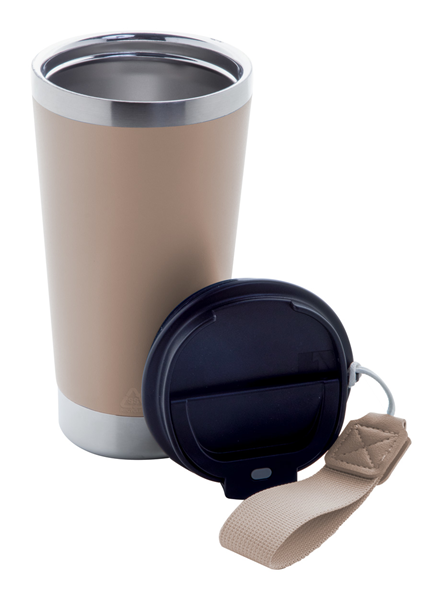 Pahar termo metalic pereti dubli 430 ml Pacama PC808119 - imagine 2