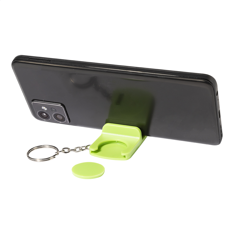 Breloc Cu Fisa Cumparaturi Si Suport Telefon Din Plastic Reciclat Hoken 2