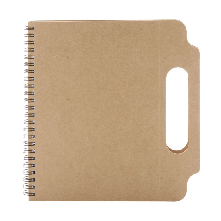 Bloc Notes Cu Pix Carton Reciclat Si Notite Autoadezive Grakky Pc741149
